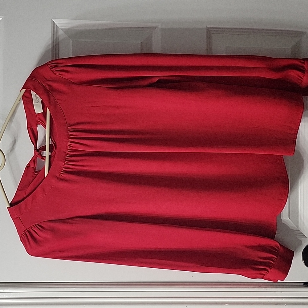 Red loft top
